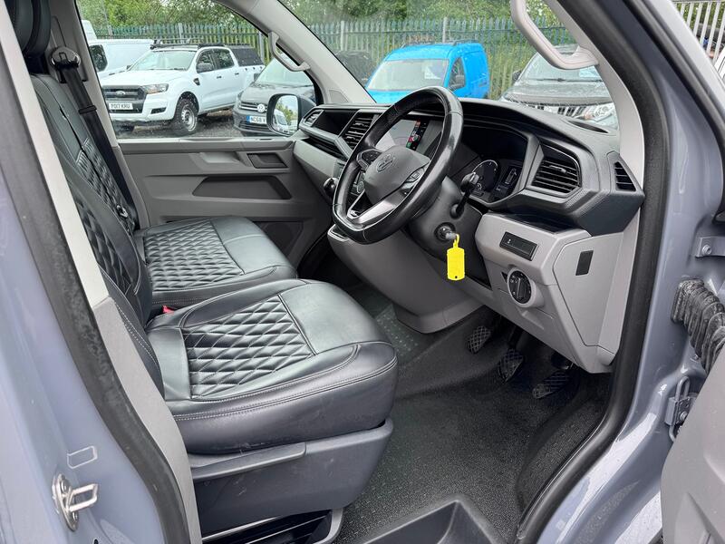 VOLKSWAGEN TRANSPORTER 2.0 TDI 150 Highline. Pure Grey. Tailgate.  2020