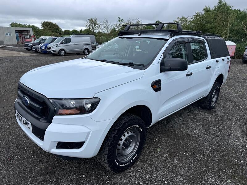 FORD RANGER 2.2TDCi XL D/CAB 4x4. Pickup. FSH. 2017