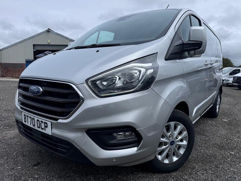 FORD TRANSIT CUSTOM 2.0 300 EcoBlue Limited. AC. Appleplay. Heated Seats. 2020