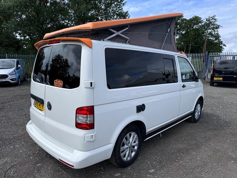 VOLKSWAGEN T5 CAMPER 2.0 TDI. Pop Top. 4 Berth. Heater. Swivel Seat. Leisure Battery. 2015