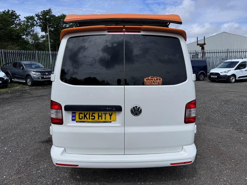 VOLKSWAGEN T5 CAMPER 2.0 TDI. Pop Top. 4 Berth. Heater. Swivel Seat. Leisure Battery. 2015