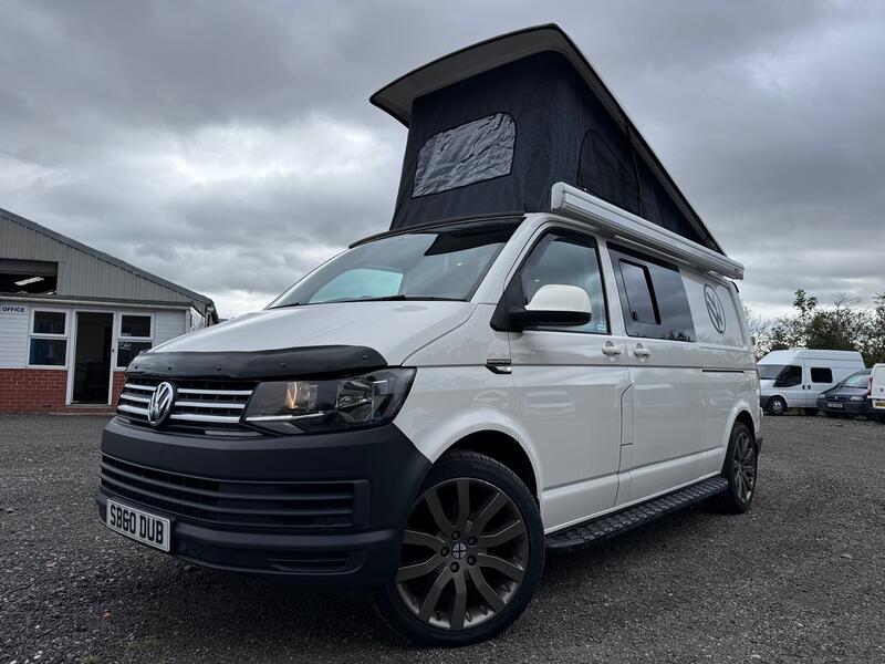 VOLKSWAGEN TRANSPORTER T6 2.0 TDI T30 BlueMotion Campervan. Poptop. Heater. Swivel Seat.  2016