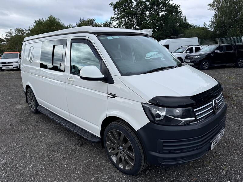 VOLKSWAGEN TRANSPORTER T6 2.0 TDI T30 BlueMotion Campervan. Poptop. Heater. Swivel Seat.  2016