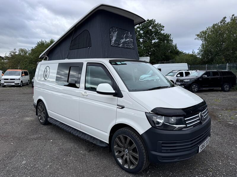 VOLKSWAGEN TRANSPORTER T6 2.0 TDI T30 BlueMotion Campervan. Poptop. Heater. Swivel Seat.  2016