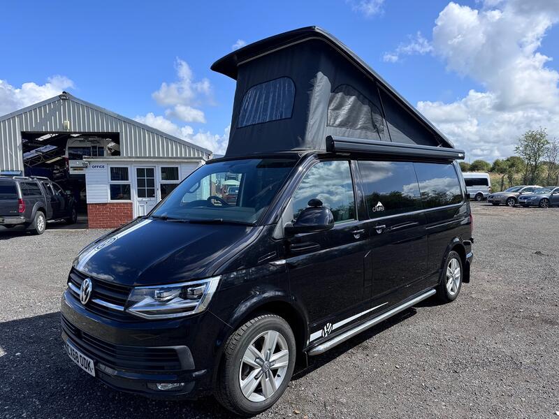 VOLKSWAGEN TRANSPORTER 2.0 TDI T32 BlueMotion Tech Highline DSG LWB Campervan 2018