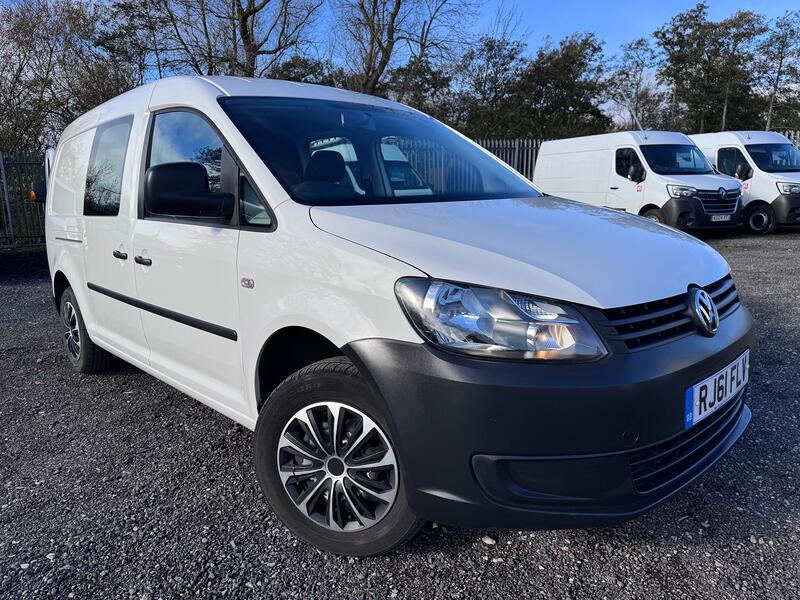 VOLKSWAGEN CADDY MAXI 2.0 TDi C20 Maxi Kombi Crew Van. 5 Seats. AC. Tailgate. 2011