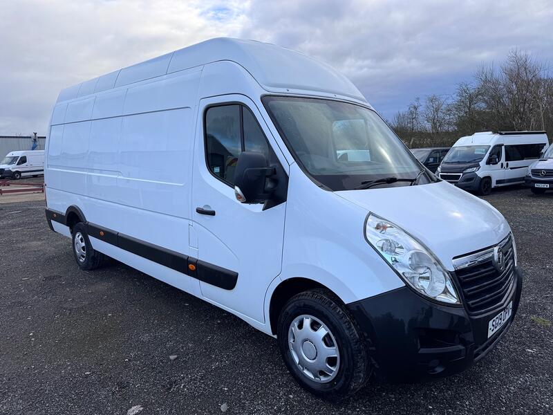 VAUXHALL MOVANO 2.3 CDTi 3500 BiTurbo L4H3 XLWB + Extra High. NAV. AC. NO VAT. 2019