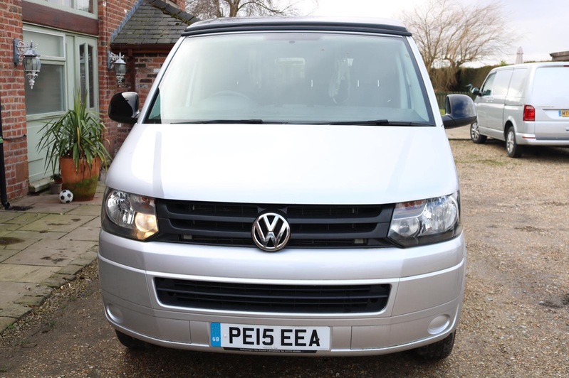 VOLKSWAGEN T5 CAMPER POP UP ROOF. 50K FSH. 2015