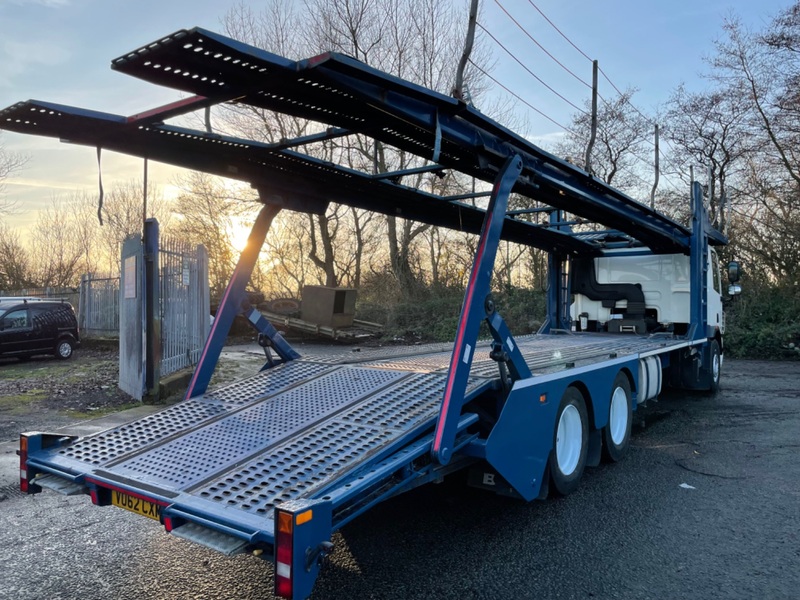 DAF CF FAS 75.310 Belle 5 Car Transporter Body 2012