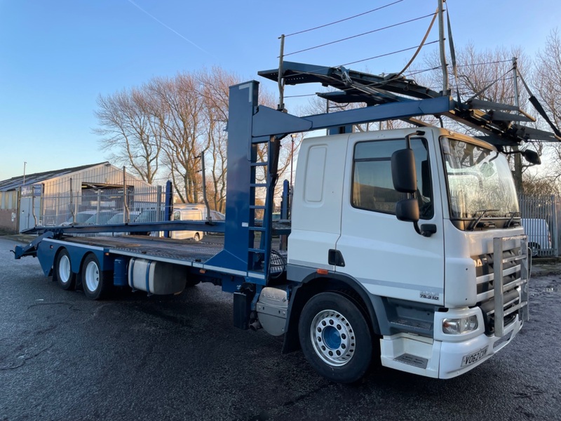 DAF CF FAS 75.310 Belle 5 Car Transporter Body 2012