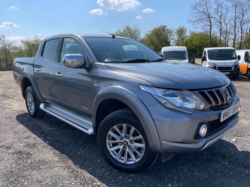 MITSUBISHI L200 DI-D 4WD TITAN Double Cab Pickup. 62k FSh. 2017