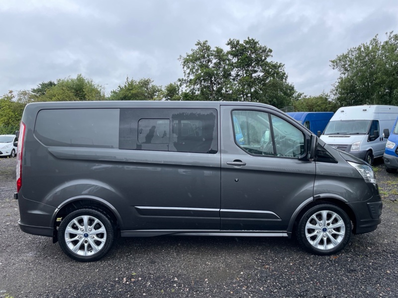 FORD TRANSIT CUSTOM 290 SPORT 155BHP. Leather. NAV. DAB. CAM. New build. 2015