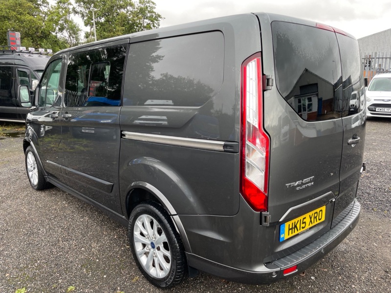 FORD TRANSIT CUSTOM 290 SPORT 155BHP. Leather. NAV. DAB. CAM. New build. 2015