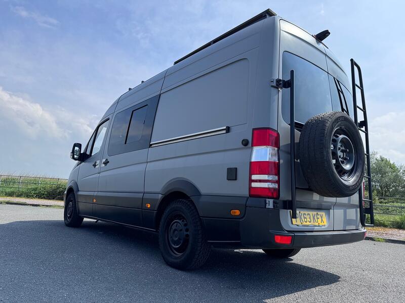 MERCEDES-BENZ SPRINTER 313 CDI Off Grid Campervan. Solar. New build. Mint. 2013